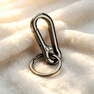 High Gloss Stainless Steel Rotatable Lobster Snap <b>Hook</b> Metal Trigger <b>Clip</b> For Handbag Strap Key Chain Making Fittings - Product Image 4
