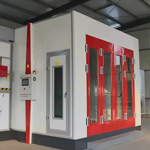 Éclairage LED de taille personnalisée Chauffage électrique automobile Cabines de peinture en aérosol avec four de cuisson automatique à vendre - Product Image 6