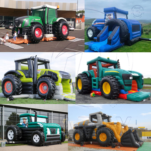 Château gonflable géant Monster Truck avec grandes roues, MOQ 1 pièce, pour enfants - Product Image 5