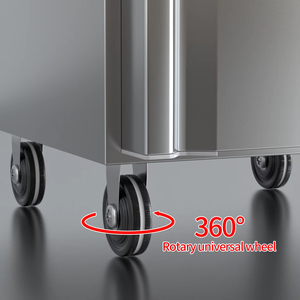 Réfrigérateur commercial vertical 6 portes en acier inoxydable, congélateur de cuisine, équipement de réfrigération pour restaurant BC1.6L6F BC1.6L6F BC1 - Product Image 6