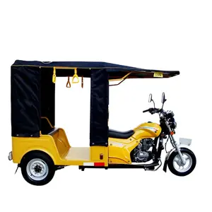 Three Wheels Adults Passenger Motorcycle 250CC Gasoline Powered Electric Scooters Tuk Tuk