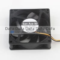 原装三洋 5V 24V 48V DC 12V 0.22A AC EC 8025 80X80X25MM 8CM 变频器服务器机箱四线 XF-73470 散热风扇