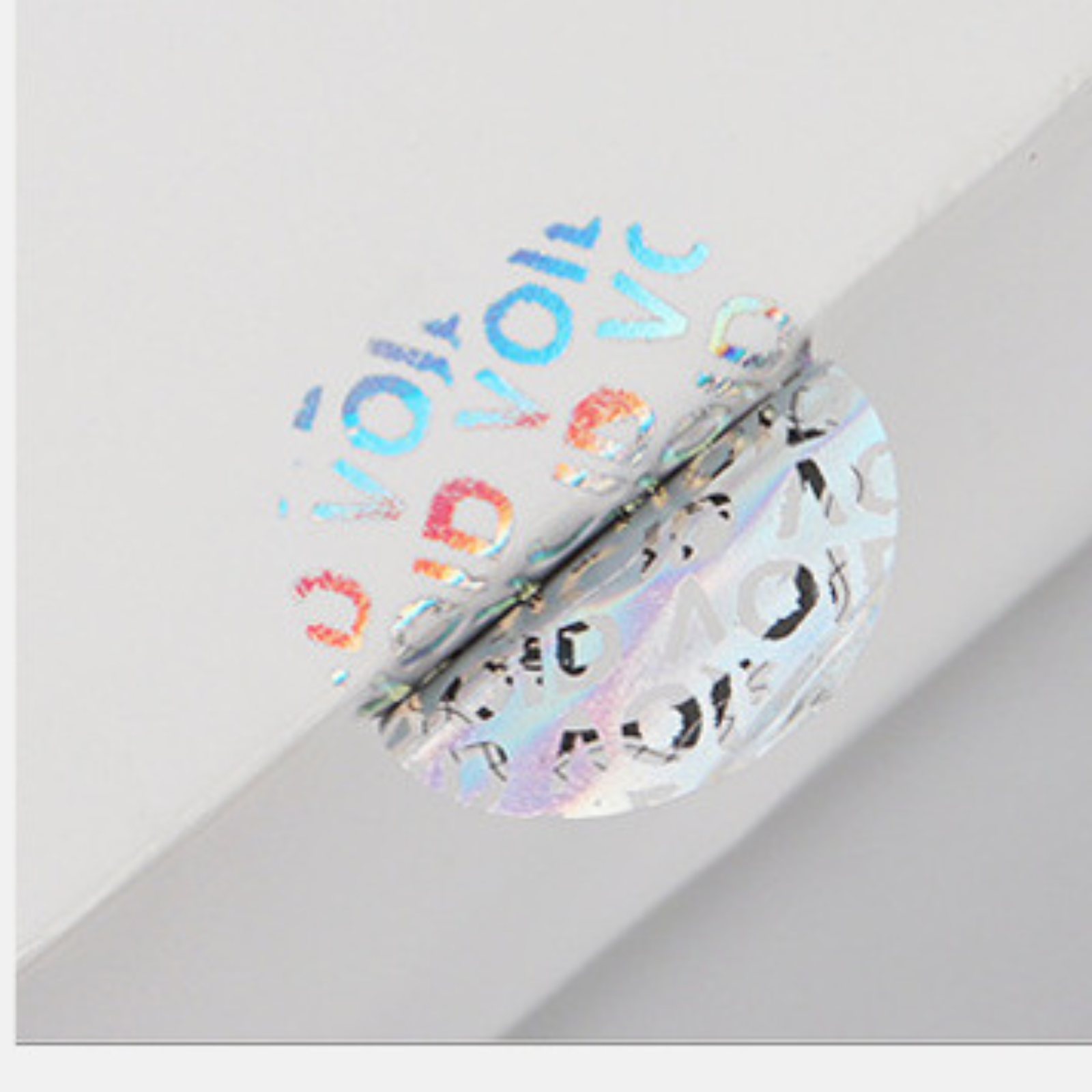 Custom Security Seal Label Tamper Proof Warranty Sticker Void Tampered Tamper Evident Open Void Label OEM Printing Sticker