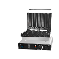 Grille-pain électrique mexicain pour enveloppes de poulet Machine à rouler chauffante antiadhésive pour barbecue burrito boulanger et gaufrier IT-CWT-5R