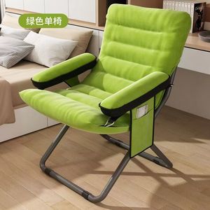 Modern Folding <b>Recliner</b> Chair Fabric Leisure Lounge Seat with Side Pocket for Living Room Reading - Product Image 3