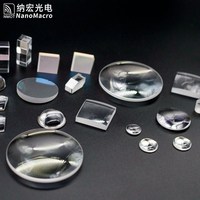Lentille optique de mise au point de protection laser de 31.8mm de diamètre lentille sphérique collimateur lentille convexe Plano