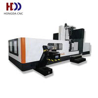 Hobby Cnc Freesmachine 5 As Nieuw Ontwerp Machine Centrum Gmc1613 Dubbele Kolom Cnc Gantry Bewerkingscentrum