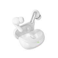 Earbud TWS ANC 4 Mikrofon Terbaru Peredam Kebisingan Nirkabel In-Ear Layar Digital 6.0 IPX4 Tahan Air Latensi Rendah Hi-Fi