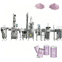 Machine d'emballage entièrement numérique et automatique pour le remplissage de poudre sèche, l'emballage de thé matcha et le pesage et le scellage des bouchons