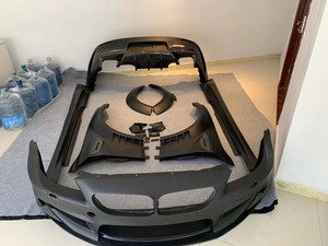 ZNDR for <b>6</b> <b>Series</b> M6 F12 F13 Carbon Fiber Body Kit New Condition Self-adhesive Replacement PD Style Front/Rear Bumpers & Hood - Product Image 2