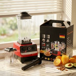 Licuadora de Frutas Frescas 2026, Licuadora Eléctrica Comercial de Alta Resistencia 2 en 1 de 4500w para Cocina y Cantina - Product Image 1