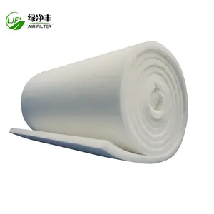Eu2 Eu3 EU4 G2 G3 G4 Polyester Synthetic Fiber Filter Cotton Pre Air Filter Paint Booth Filter Material Media Roll