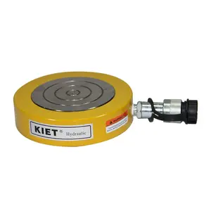 KET-SLM-3515 tek etkili 35 ton Ultra ince Mini hidrolik Ram silindir