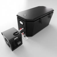Équipement de refroidisseur d'eau OEM usine 0,3HP 0,5HP 0,8HP pour bain de glace thérapeutique, refroidisseur d'eau avec filtre