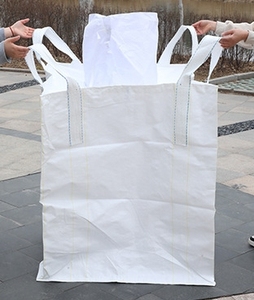 Sac en vrac plat en PP de 1 tonne, conducteur, résistant à l'humidité, pour poudre minérale de construction, avec facteur de sécurité de 5:1, marque Loonde - Product Image 5