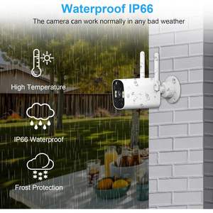 Telecamera di Sicurezza Esterna Antela 2K Wi-Fi con Visione Notturna a Colori, Impermeabile IP66, Audio Bidirezionale e Scheda di Memoria - Product Image 6