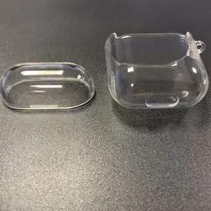 Stofdicht Hard Pc Clear Full Cover Voor Airpod Gen 2 3 Transparante Case Voor Apple Airpods 1/2 Pro Beschermende Gevallen