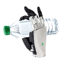 Venta al por mayor mano robótica biónica mano diestra con cinco dedos y 6 libertad de código abierto Robot Compatible con programable