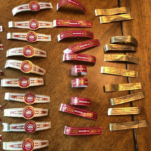Cajas de cigarros Serie CO Siglo VI con sello de garantía, cinta, bandas para cigarros, etiquetas, sets de stock, Partags azules, sets Maestro, MOQ bajo 100 unidades - Product Image 2