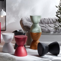Banc multifonctionnel de style nordique pour changer de chaussures, pour l'entrée de la maison et le salon, tabouret bas en plastique épaissi simple pour enfants