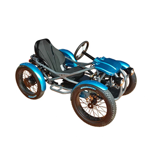 Quadricycle électrique tout-terrain à pneus larges avec moteur double 2000W et batterie lithium 30Ah - Product Image 3