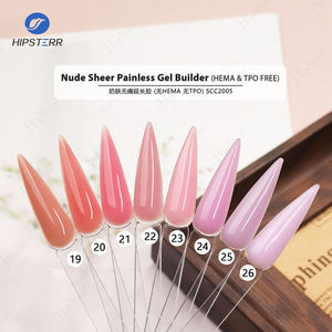 Gel Constructor de Uñas Hema Free Nude Sheer, Sin TPO, Color Claro, Sin Calor, Gel de Extensión de Uñas Autonivelante, Gel Acrílico Constructor - Product Image 4