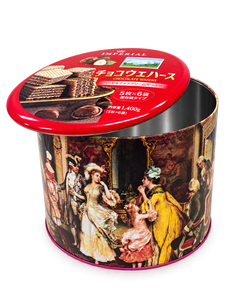 Boîte en étain ronde de qualité alimentaire avec couvercle, vide, scellée, en métal, personnalisable, pour l'emballage de biscuits, bonbons et chocolats - Product Image 4