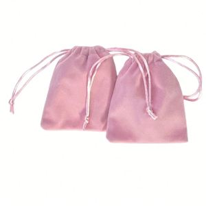 Prix direct usine, sacs en velours personnalisables, sacs cadeaux en velours avec cordon de serrage - Product Image 6