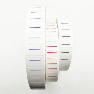 Nuevas pegatinas adhesivas personalizadas Stripe Piggy Design en colores rojo Negro Azul para ropa y zapatos - Product Image 1