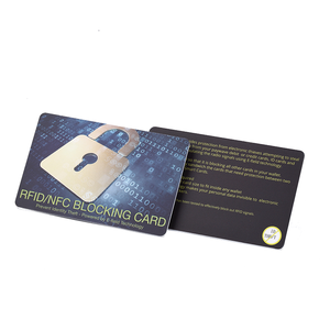 Personnalisé E-bouclier ScanBlock NFC <span class=keywords><strong>Sans</strong></span> <span class=keywords><strong>Contact</strong></span> RFID <span class=keywords><strong>Carte</strong></span> De Blocage RFID Cartes De Crédit Bouclier <span class=keywords><strong>Protection</strong></span> - Product Image 5