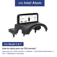Layar Instrumen Kecil HUD LCD Monitor Kecepatan Restorasi 3/Y Speedometer Baru Buatan Khusus