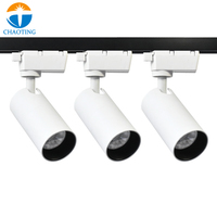 Système de rail de plafond encastré 3 phases 4 fils de haute qualité pour éclairage LED sur rail pour musées et magasins
