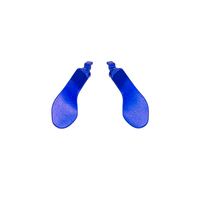 Bleu pour PS5 contrôleur personnalisé accessoires de jeu durables pour PS5 Edge Metal Paddle Set Multiple