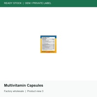 Kapsul Multivitamin 60 Butir Label Pribadi OEM Produsen Suplemen Nutrisi Harian Kustom