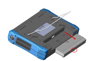 Instrument de détection de signal électromagnétique HRM808 Analyse et localisation des lignes câblées Antenne directionnelle - Product Image 5