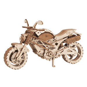 DIY off-road xe máy <span class=keywords><strong>3D</strong></span> câu đố bằng gỗ-plug-and-play mô hình Kit cho trẻ em, giáo dục đồ chơi và trang trí hiển thị mảnh - Product Image 6