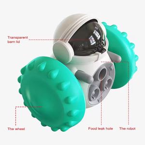 Eco-Friendly Plastic Treat Dispensing <b>Puzzle</b> Toy Interactive <b>Dog</b> and Cat Slow <b>Feeder</b> Balance Car Training Toy - Product Image 5