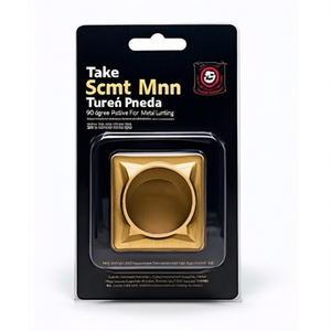 เม็ดมีดกลึงแบบ Ttake Scmt Mm สำหรับงานตัดโลหะ 90 องศาแบบบวก - Product Image 2