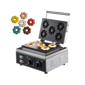 Nhà bếp Thương mại di động 220V 110V sử dụng máy làm bánh quế hoa mận dễ vận hành cho mục đích thương mại - Product Image 3