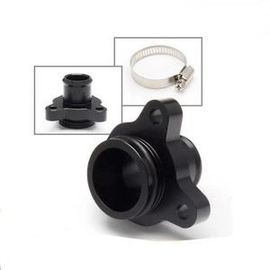 Connecteur de tuyau d'eau en alliage d'aluminium noir, pour BMW 335i, remplacement pour modification de voiture - Product Image 1