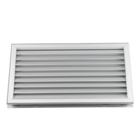 Porte en aluminium pour climatiseur, ventilation de salle de bain