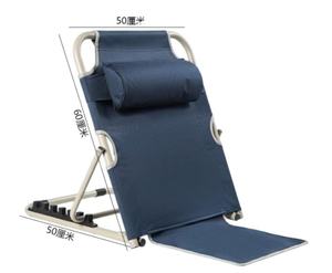 Silla de ruedas manual de acero plegable estándar manual, silla de ruedas de transporte, neumático trasero de PU de 12" - Product Image 2