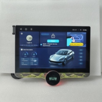 Radio Mobil Universal Android 11,8 Inci Dengan Tombol Tunggal CarPlay BT Wifi 360 Pemutar Navigasi GPS Mobil