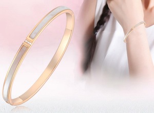 Nazionale della moda di stile del tessuto ultime 316l <span class=keywords><strong>bracciale</strong></span> in acciaio inossidabile shell <span class=keywords><strong>bracciale</strong></span> <span class=keywords><strong>con</strong></span> zircone braccialetto - Product Image 4