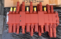 Conjunto de Válvula de Control para Excavadoras Modelos U15, U17, U20, U25, U30, Piezas de Maquinaria de Construcción 221477-01