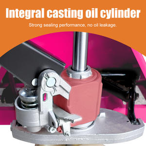 Palette manuelle polyvalente Capacité 2T Profil bas et roues PU/nylon à haute levée Option - Product Image 5