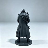 Statue de personnage personnalisée imprimée en 3D, modèle en résine SLA, service de prototypage rapide en couleur et taille personnalisées