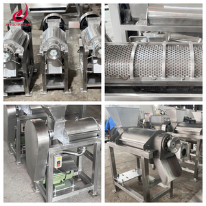 JUYOU mesin ekstraktor jeruk kelapa Lemon komersial mesin pembuat jus penghancur sekrup - Product Image 5