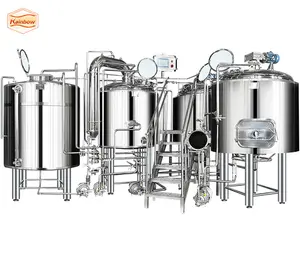 1000L 1200L 1500lstainless thép cầu vồng hệ thống điện sản xuất bia bia thiết bị nhà máy bia bia thủ công