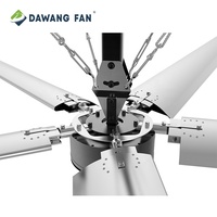 Grand 24 ft 7300 ventilation aérospatiale ventiladores pmsm prix fabricant lames gym entrepôt plafond industriel hvls ventilateur